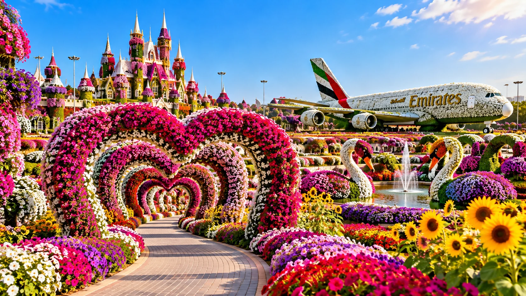Dubai Miracle Garden tickets
