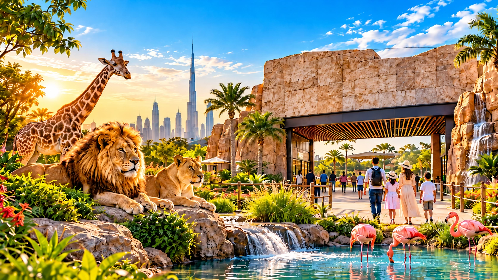 Dubai Safari Park Guide 2026 with wildlife and family visitor experience