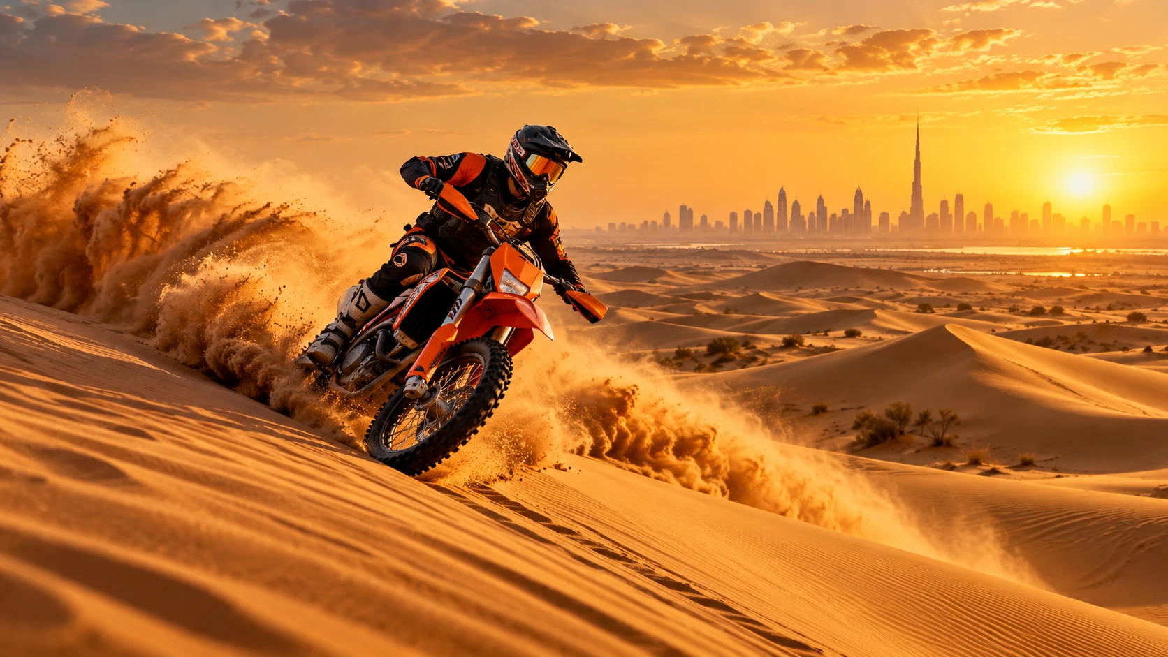 KTM Desert Bike Dubai AED 800 per hour