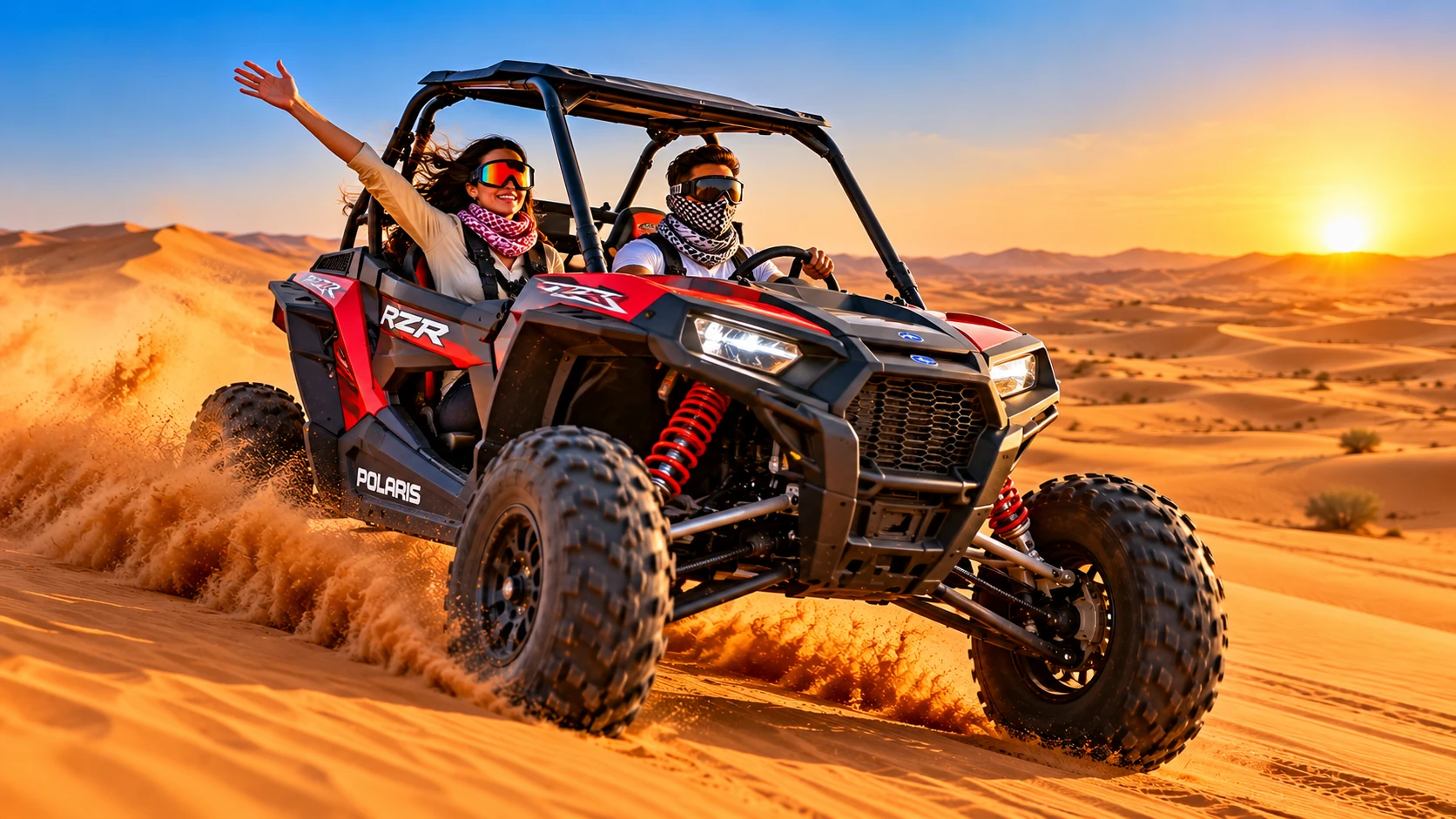 Polaris Buggy 2 Seater Dubai AED 800 per hour