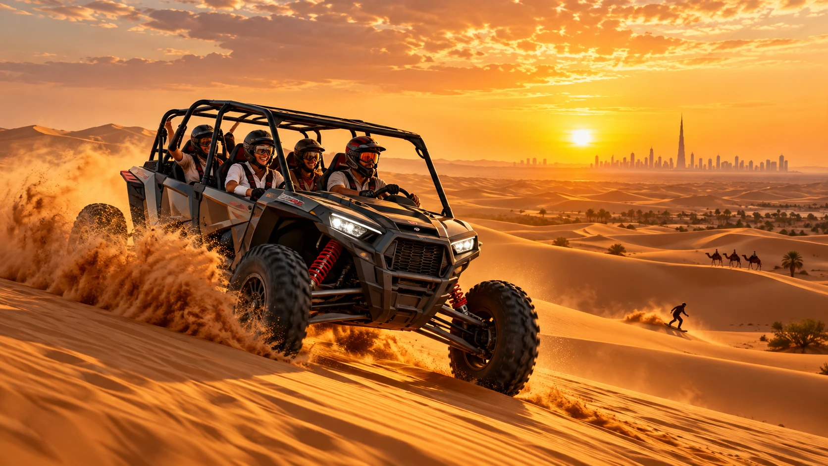 Polaris Buggy 4 Seater Dubai AED 1000 per hour